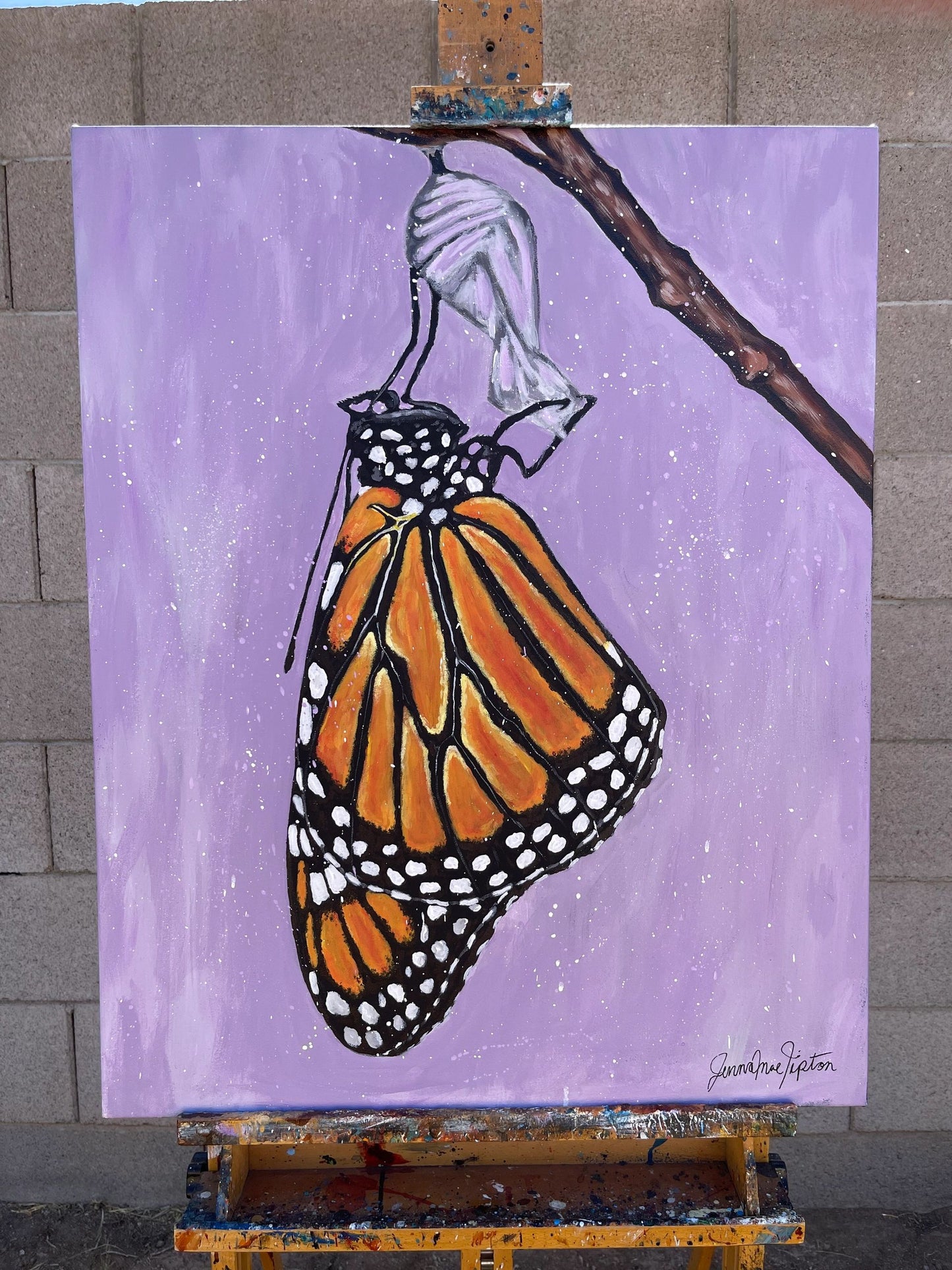 ARISE UNRESTRAINED - Lilac Background